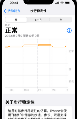 茂名iPhone手机维修如何在iPhone开启'步行稳定性通知'