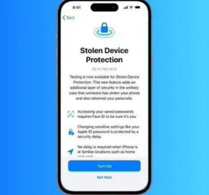 茂名苹果授权维修店分享被盗设备保护功能开启方法 