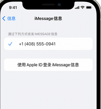 茂名apple维修iPhone上无法正常发送iMessage信息 