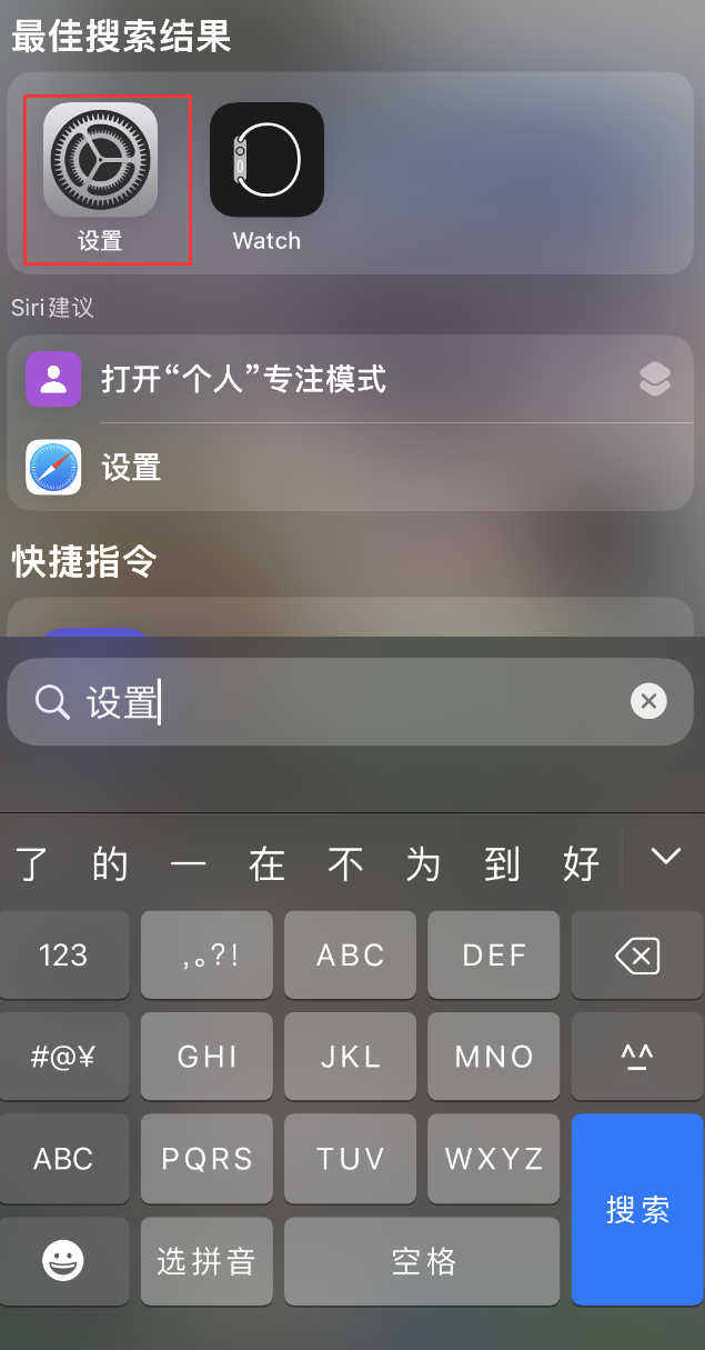 茂名苹果手机维修分享：iPhone 找不到“设置”或“App Store”怎么办？ 